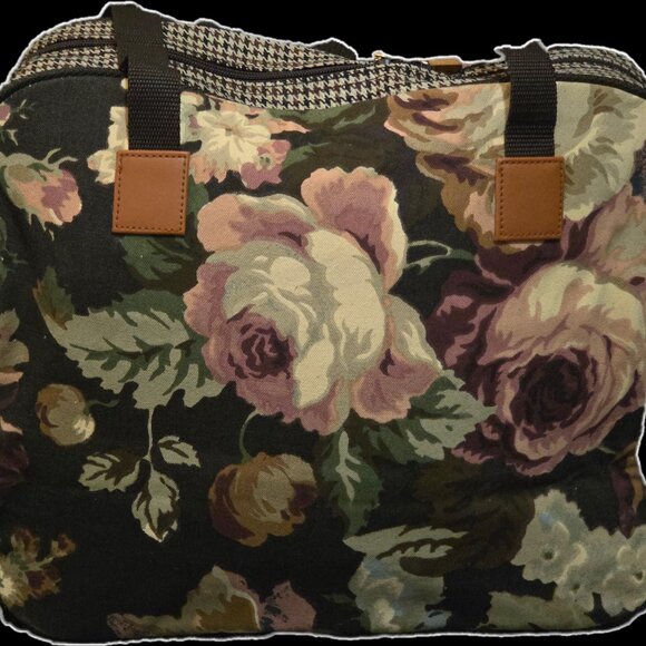 vintage Avon "Autumn Rose" travel satchel - Picture 8 of 8